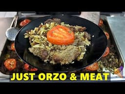 World's Easiest Dish! Ankara Tava Tray-Baked Beef & Orzo