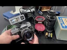 Using a Vintage 35mm SLR Camera! Bodies, Lenses, Flash and More!
