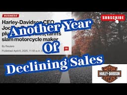 Harley CEO Set To Retire / Another Consecutive Year of Decline