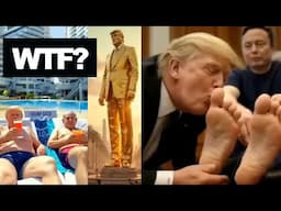 TRUMP VS AI - Bizarre "Trump Gaza" & Elon Musk Foot Licking Video