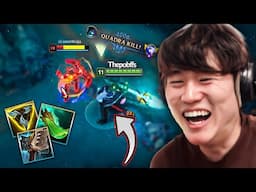 THEPOBFFS TRIES THE MOST BROKEN 1v5 CHAMPION