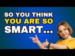 135+ IQ REQUIRED To Pass This TOUGH TRIVIA - Do You Dare To Try?