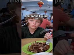 Americans Try Pig Intestine, Pig Ears & Braised Tofu in Malaysia 🇲🇾🍖