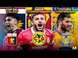 Vega-América: Se cocina el BOMBAZO; Santi Giménez a la final de Coppa; Gignac se queda; Johan TOP
