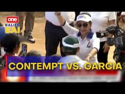 Outgoing Cebu Gov. Gwen Garcia, gipamulta og P30,000 tungod sa indirect contempt