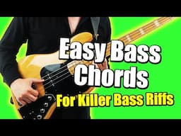 🔥 Easy Beginner Chords That Make GREAT Bass Lines!