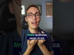 Due significati di TIRARE