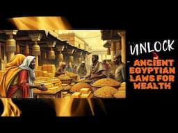 UNLOCK Ancient Egyptian LAWS for Wealth