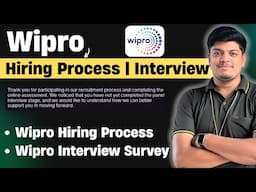 🔥Wipro Elite Interview Process Started | Wipro Elite Interview Survey | Wipro Hiring Process 2025