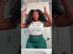 Follow me if you love your natural hair and natural hair videos! #naturalhaircare