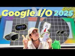 What's new at Google I/O?✨ I tried the Google XR glasses!