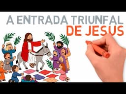 A entrada triunfal de Jesus #domingoderamos #estudobiblico
