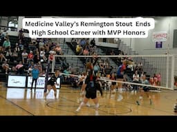 Medicine Valley’s Remington Stout Ends High School Career with MVP Honors