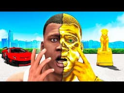 GTA 5 pero TODO lo que TOCO se CONVIERTE en ORO