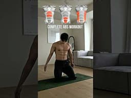 Easy ABS Workout At Home 🏡 I 집에서 하는 초보자 복근 운동