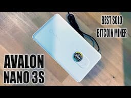 Avalon Nano 3S Bitcoin Heater Miner – Solo Mine BCH for Big Rewards!