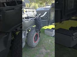 New UTV Overland setup. Overlanding, offrod camper. #canam #overlandcamp
