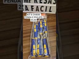Jogo de chave de fenda e philips