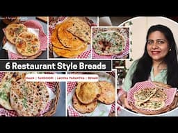 Naan | Tandoori Roti | Lachha Parantha | Besani | Stuffed Kulcha | Roti by Food For Foodies