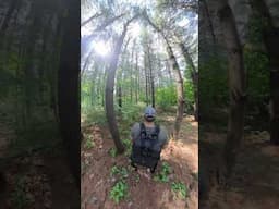 Insta360 third person backpack mount for X5 can capture unique perspectives while hiking or biking