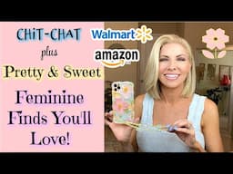 Pretty & Sweet Walmart + Amazon Haul | Soft Girl Vibes! 🌺| Feminine Finds You’ll Love! |