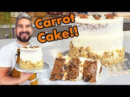 How to make the best CARROT CAKE | EASTER SHOWSTOPPER