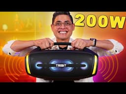 INCRÍVEL! Caixa de som TRIBIT StormBox Blast 2 com 200W RMS! Unboxing e Impressões