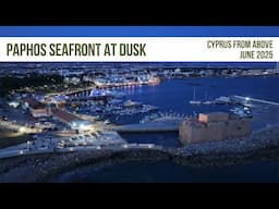 Paphos Sea Front At Dusk