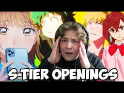 Musician Reacts to BEST ANIME OPENINGS (compilation)