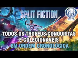 Split Fiction Todos os Troféus/Conquistas & Colecionáveis em ordem cronológica (Guia 100% completo)