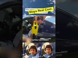 How to STAY CALM during a traffic stop... #cops #police #funnymoments #crazy