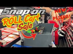 Snap On Roll Cart Sale Plus New Tools