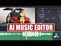 DaVinci AI Auto Music Editor in DaVinci Resolve 20 [ How to Use Auto Music Trim Editing ] Tutorial