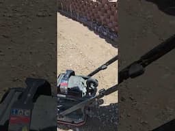 Getting some serious Compaction. #construction #drivewaydesign
