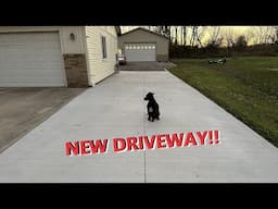 Pole Barn Garage / Shop - Gets a Driveway (Concrete and Gravel)