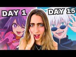 I Tried Watching Anime For 30 Days (As a Non-Anime Fan)