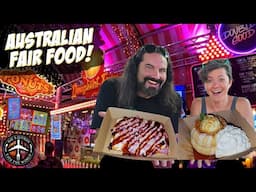 EAT STREET MARKET IN BRISBANE, AUSTRALIA! This is Australian Fair Food!