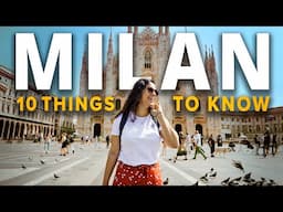 Milan, Italy 10 Things You Should Know Before Travelling in 2022