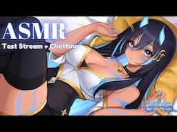 LIVE ASMR (TEST STREAM)🔴 TESTING MY 3DIO MIC FOR FUTURE YOUTUBE LIVE STREAMS...