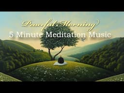 5 Minute Peaceful Morning Meditation Music