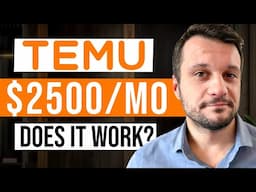 How I Made $500 From Temu Affiliate Program (Tutorial For Beginners)