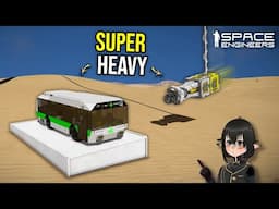 Passenger Bus Versus Swinging Pendulum Trap Test, Space Engineers