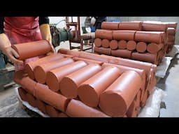 A bed made of soil?The incredible manufacturing process of Korea’s unique soil beds and soil pillows