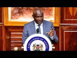 LIVE | CS Mbadi Presents Ksh.4.2 Trillion Budget in Parliament