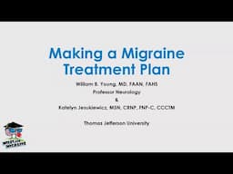 Making a Migraine Treatment Plan