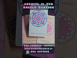 😇 MESSAGGIO DAL TUO ANGELO CUSTODE ✨️🙏🏻#angelo #custode #arcangeli #channeling #energie #oracoli