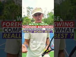 Watch These Forehand Backswing Comparisons - What Really Works Best #shortsviral #shorts #trending