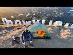 Stealth Camping Behind Hollywood Sign