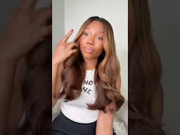 Kalina is giving rich girl realism 💁🏽‍♀️Balayage 9x6 Melted Lace Wig #balayage #gluelesswigs