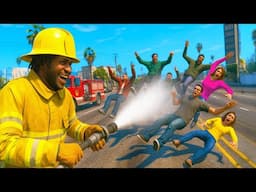 TROLLING PEOPLE AS A FIREFIGHTER ONLINE! | GTA 5 THUG LIFE #588